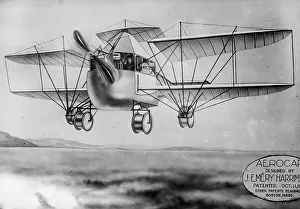 J.E. Harriman's Aerocar, 1910 or 1911. Creator: Bain News Service