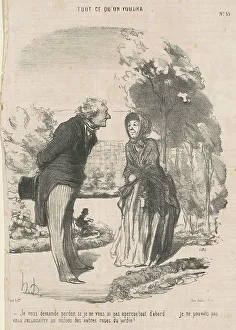 Polite Prints: Je vous demande pardon si je ne vous ai pas apercue