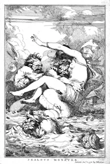 Mortimer Prints: Jealous Monster, 1778. Artist: John Hamilton Mortimer