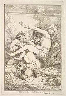 Disputing Gallery: Jealous Monster (from Fifteen Etchings Dedicated to Sir Joshua Reynolds), December 8