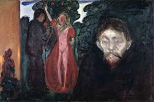 Jealousy, 1895. Artist: Edvard Munch