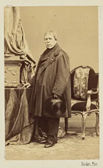 Andr And Xe9 Gallery: Jean-Auguste-Dominique Ingres, ca 1860. Creator: Disderi