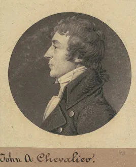Jean Auguste Marie de Chevallié, 1808. Creator: Charles Balthazar Julien Fé Jean Auguste Marie de Chevallié, 1808. Creator: Charles Balthazar Julien Fé
