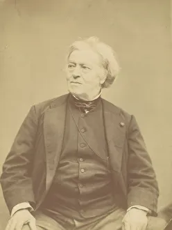 Etienne Prints: Jean Baptiste Camille Corot, 1870. Creator: Etienne Carjat