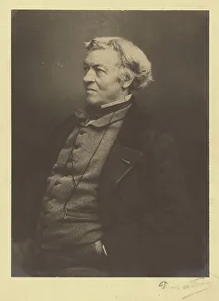 Jean-Baptiste Camille Corot, negative 1855-1859; print about 1900. Creator: Nadar