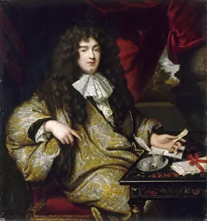Jean-Baptiste Colbert, marquis de Seignelay (1651-1690). Artist: Nattier, Jean-Marc (1685-1766)