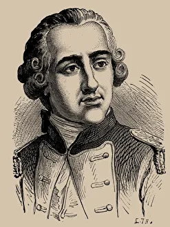Rochambeau Prints: Jean-Baptiste-Donatien de Vimeur, comte de Rochambeau (1725-1807), 1889