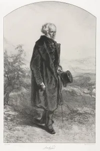 Paul Gavarni French Prints: Jean Baptiste Isabey, 1854-1856. Creator: Paul Gavarni (French, 1804-1866)