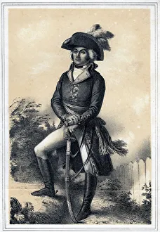 Military Equipment Gallery: Jean-Baptiste Jourdan, marshal of France, 19th century.Artist: Jules Alfred Vincent Rigo