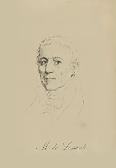 1810 Prints: Jean-Baptiste Pierre Antoine de Monet, Chevalier de Lamarck (1744-1829), c. 1810