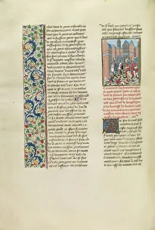 Chronicle Prints: Jean de Bonne Lance Defeating the English