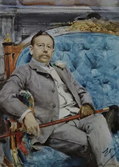Jean Burnay, 1884. Creator: Anders Leonard Zorn