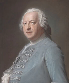 Maurice Collection: Jean Charles Garnier d Isle (1697-1755), ca. 1750. Creator: Maurice-Quentin de La Tour