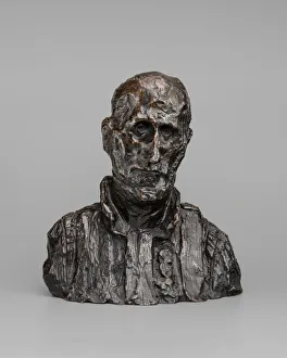 Jean-Charles Persil, model c. 1832/1835, cast 1929/1940. Creator: Honore Daumier Jean-Charles Persil, model c. 1832/1835, cast 1929/1940. Creator: Honore Daumier
