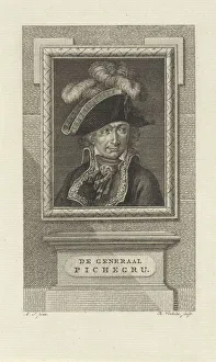 Vinkeles Prints: Jean-Charles Pichegru (1761-1804), c. 1800