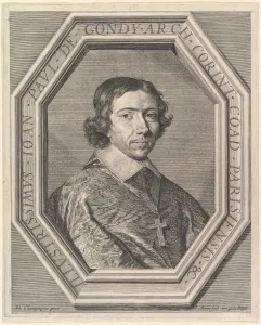 Phillippe De Champaigne Prints: Jean-Francois-Paul de Gondy, coadjuteur de l archeveque de Paris, futur cardinal de Retz