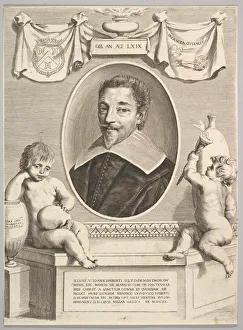Mellan Claude Prints: Jean Habert de Montmor, 1640. Creator: Claude Mellan