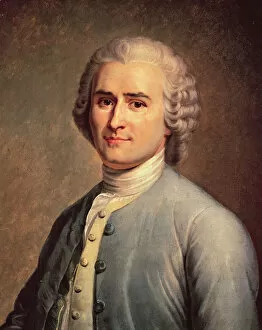 Images Dated 12th June 2013: Jean Jacques Rousseau (1712-1778), Swiss writer and philosopher in French language