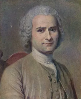 Jean Jacques Rousseau, 1753. Artist: Maurice-Quentin de La Tour