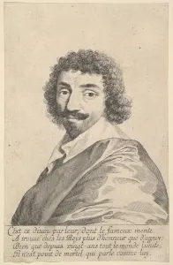 Academy Prints: Jean-Louis Guez de Balzac, ca. 1635-37. Creator: Claude Mellan