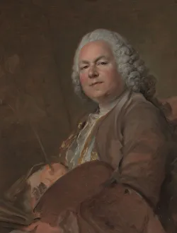 Nattier Prints: Jean Marc Nattier (1685-1766). Creator: Louis Tocque