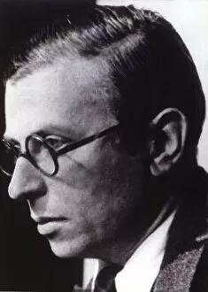 Images Dated 10th October 2013: Jean Paul Sartre (1905-1980), French philosopher and writer