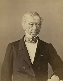 Playwright Prints: Jean-Pons-Guillaume Viennet, 1861-1869. Creator: Nadar