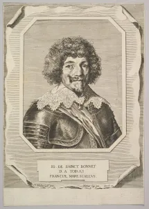 Mellan Claude Collection: Jean de Saint-Bonnet, marquis de Toiras. Creator: Pierre Daret