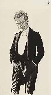 Edelfelt Gallery: Jean Sibelius. Artist: Edelfelt, Albert Gustaf Aristides (1854-1905)