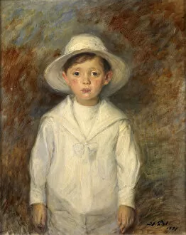 Jean, the son of the painter Paul-Cesar Helleu. Creator: Blanche, Jacques-Emile