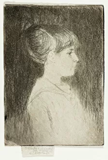 Jeanette, June 1887, 1887. Creator: Theodore Roussel