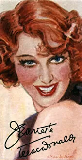 Images Dated 4th May 2006: Jeanette MacDonald, (1903-1965), singer and actress, 20th century