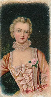 Boucher Prints: Jeanne Antoinette Poisson, also known as Madame de Pompadour (1721-1764), 1912