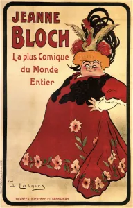 Reformstil Prints: Jeanne Bloch, 1908. Artist: Losques, Daniel de (1880-1915)