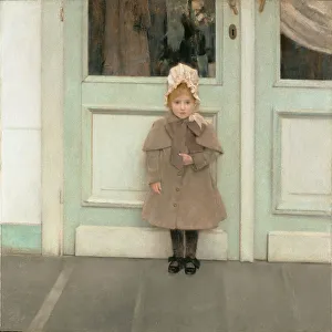 Fernand Edmond Jean Marie Khnopff Prints: Jeanne Kefer, 1885. Creator: Fernand Khnopff