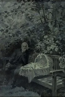 Granddaughter Prints: Jeanne sleeping, c1888. Creator: Albert Auguste Fourie