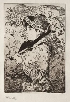 Edouard Manet French Prints: Jeanne: Spring. Creator: Edouard Manet (French, 1832-1883)