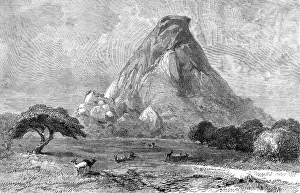 Front Page News Prints: Jebel El Ain, near Obeid, Kordofan, in the Soudan, 1883. Creator: Unknown