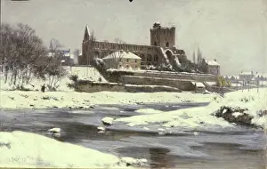 Reid George Prints: Jedburgh Abbey, 1876. Creator: George Reid