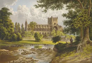 Mackenzie Prints: Jedburgh Abbey, 1882, (1897). Artist: Alexander Francis Lydon