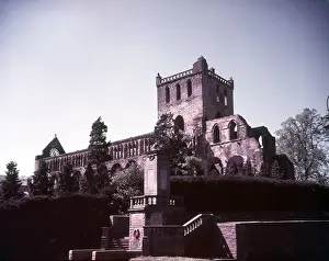 Jedburgh Scottish Borders Scotland Prints: Jedburgh Abbey, Scotland, c1955. Creator: Arthur Charles Kirby Ware