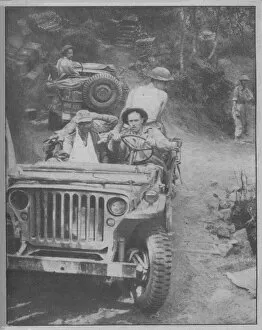 Allied Forces Gallery: Jeep-Turned-Ambulance, 1943-44