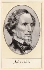 Jefferson Davis, American soldier and politician, (early 20th century) Jefferson Davis, American soldier and politician, (early 20th century)