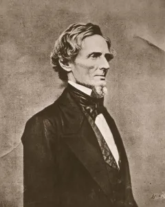 Jefferson Davis, President of the Confederate States of America, c1855-c1865. Artist