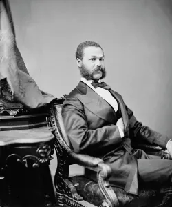 Jefferson Franklin Long of Georgia, between 1860 and 1875. Creator: Unknown