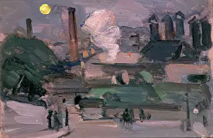 Chimneys Prints: Jeffrey's Brewery, Edinburgh, c1900