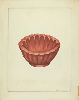 Jelly Mold, c. 1939. Creator: Anna Aloisi