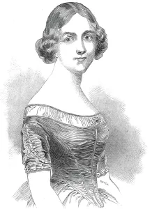 Jenny Prints: Jenny Lind, the celebrated Swedish vocalist, 1845. Creator: Smyth