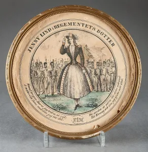 Chart Prints: Jenny Lind in The Regiment's Daughter, (c1850s). Creator: Unknown