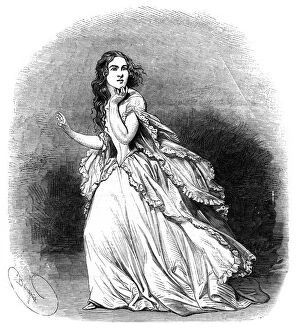 Donizetti Gallery: Jenny Lind, soprano known as the Swedish Nightingale, 1848